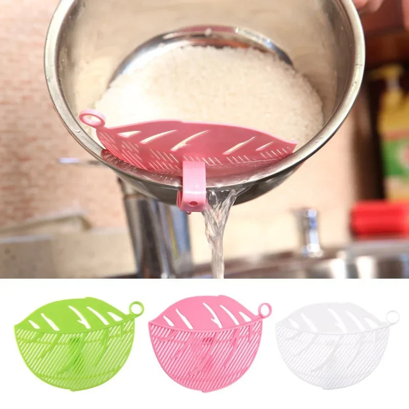 Leaf Shape Rice Wash Sieve